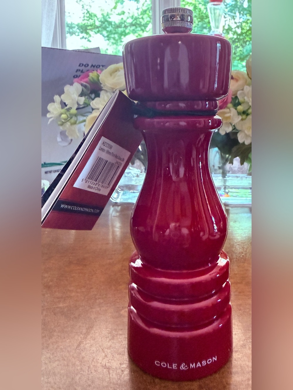 Cole & Mason London Refillable Spice Mill - Salt Mill 7.5"